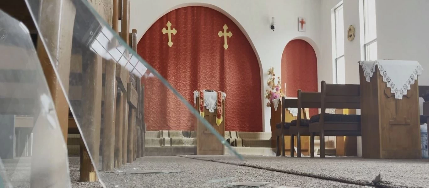 Ιράκ: Τούρκοι βομβάρδισαν εκκλησία (φώτο)